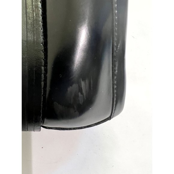 Zara Black Patent MONOLITH Lugsole Platform Loafers w/Silver Accent Sz9 EUR40 - Picture 6 of 11